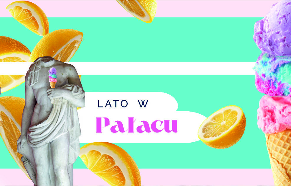 Baner promujący Lato w Pałacu