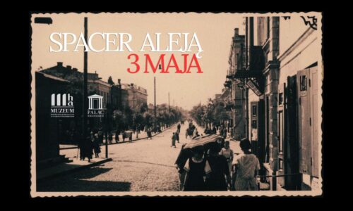 Historyczne zdjęcie Alei 3 Maja w Ostrowcu Świętokrzyskim - zapowiedź spaceru 3 maja 2026 roku